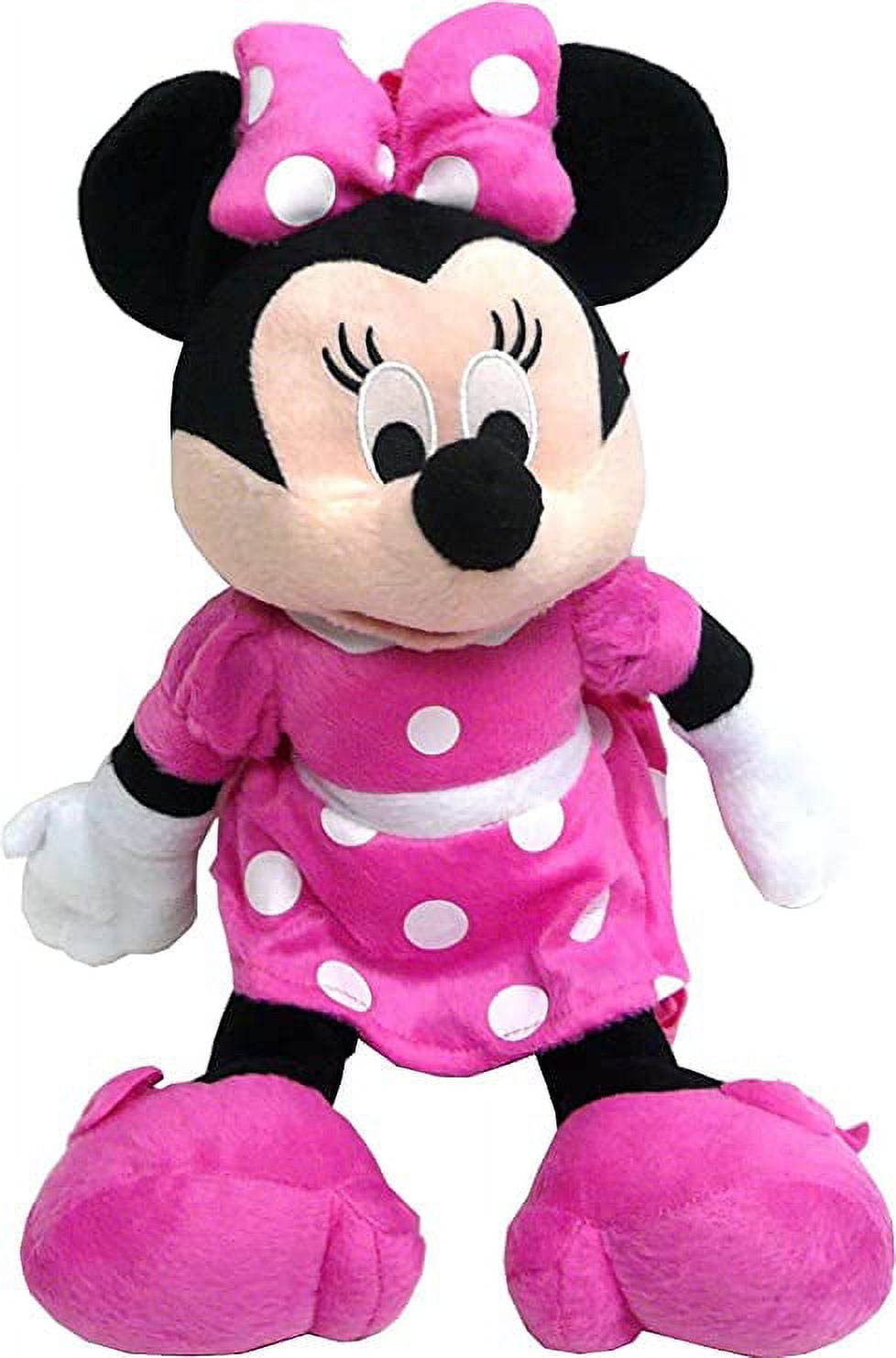Disney Minnie Mouse 3D Plush Character Backpack