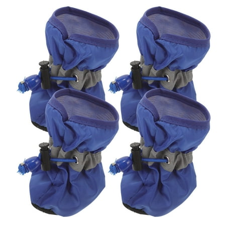 WHAMVOX 4 Pcs Dog Waterproof Boots Shoes for Small Dogs Winter Pet Sock 6.50X5.50X6.00CM