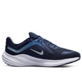 thumbnail image 3 of Nike Quest 5 Mens Running Trainers DD0204 Sneakers Shoes UK 10.5 US 11.5 EU 45.5, Midnight Navy Pure Platinum 400, 3 of 8