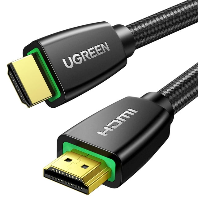 Cable HDMI UGREEN 4K, 10 pies, trenzado, alta velocidad, 18 Gbps, HDMI Cor