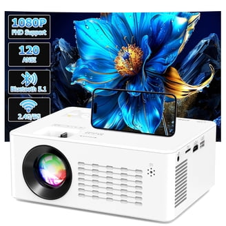 wireless projector] poyank 2500lumens led wireless mini projector
