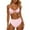 Pink, variant on Ticikt Women's High Waisted Bikini Sets Two Piece Swimsuit Sexy Bathing Suits