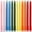 Orange, Red, Pink, Blue, Yellow, Dark Green, variant on Ekuci 10" Cream Spiral Taper Candy-Color Candles for Decor, Pack of 12, for Home Events & Dinners