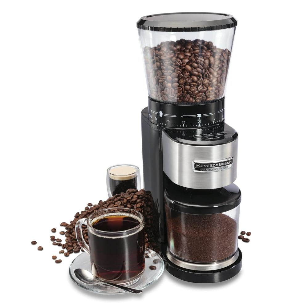 New Hamilton Beach Professional Conical Burr Grinder, 39 Settings