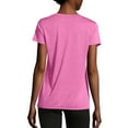 thumbnail image 2 of Hanes Sport Women's Heathered Performance V-Neck Tee, 2 of 5