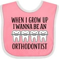 thumbnail image 3 of Inktastic Future Orthodontist Dental Care Boys or Girls Baby Bib, 3 of 4