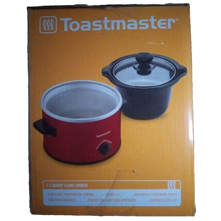 Toastmaster 1.5 Quart Slow Cooker