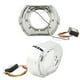 thumbnail image 4 of LED Angel Eyes Halo DRL bisel cubiertas 12V 5W cubiertas de anillo izquierdo derecho para 3 pulgadas Bi Xenon LED doble lente faro blanco luz amarilla, 4 of 12