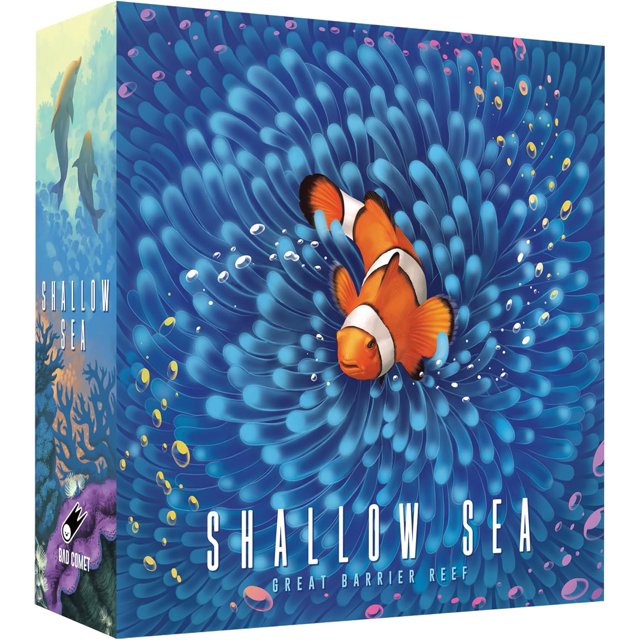 Shallow Sea | Board Game Set in The Great Barrier Reef | Puzzle & Strategy | Ages 10+