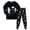 Black, variant on Wenfanal Kids Boy's Pajama Sets Toddler Kids Pajamas Boys Set Comfortable Soft Cute Boys Home Pajama Set Size 5-6 Years,Black