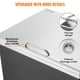 thumbnail image 5 of VEVOR - Hielera empotrable de acero inoxidable de 71 cm de largo x 40 cm de ancho x 43 cm de alto, contenedor de hielo comercial con tapa abatible, barra de hielo para cocina al aire libre de 40 qt, 5 of 9