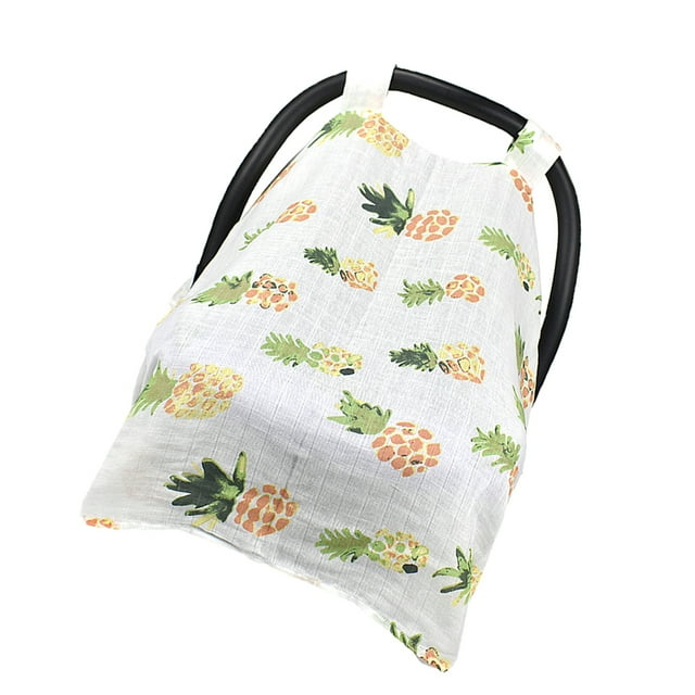 Capa de lactancia para cochecito Cubierta de lactancia Cubierta de cochecito Sombreado a prueba de viento Piña Zulema Carseat Nursing Cover