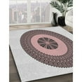 thumbnail image 2 of Ahgly Company Indoor Rectangle Patterned Rosy Purple Novelty Area Rugs, 2' x 5', 2 of 6