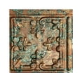 thumbnail image 6 of FASÄDE Traditional Style/Pattern 10 Decorative Vinyl Backsplash Panel in Copper Fantasy (6X6 Inch Sample), 6 of 6