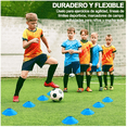 thumbnail image 4 of Set 21 Piezas De Accesorios  Bloosom De Entrenamiento De Fútbol Con Conos Azul, 4 of 4