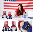 thumbnail image 4 of Halloween Decorations Inflatable American Flag Pygmy Patriotic Pygmy American Independence Day Pygmy Doll Decoration Creativity American Flag Faceless Doll, 4 of 4