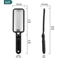 thumbnail image 6 of Foot Rasp Foot File, 2 Pcs Stainless Steel Pedicure Callus Remover for Feet, Professial Foot Care Tools for Pedicure to Removes Hard Skin Corns for Dry and Wet Feet, 6 of 7