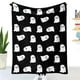 thumbnail image 3 of Uuiauoio Halloween Decor Soft Cozy Blanket for Bed Couch Sofa Ghost ,Halloween Printed Blanket Lunch Break Blanket Sofa Blanket Office Blanket, 3 of 6