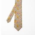 thumbnail image 2 of Necktie, Spring Theme Flowers Birds, 3.7", Apricot Multicolor, by Ambesonne, 2 of 4