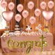 thumbnail image 5 of Globos de felicitación Globos de papel de aluminio de 45 pulgadas, Globos de felicitación para suministros de decoración de fiesta de graduación MFZFUKR BST3000417-1, 5 of 5