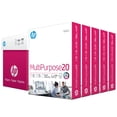 thumbnail image 2 of HP Printer Paper, Multipurpose Ultra White Copy Paper, 20lb, 8.5 x 11, Letter, 96 Bright - 5 Pack / 2,500 Sheets (212500C), 2 of 4