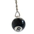 thumbnail image 3 of Colorful Billiard Ball Keychain Set 16 Pcs, Key Chain Balls Eightball Billar Chains Accessories, 3 of 5