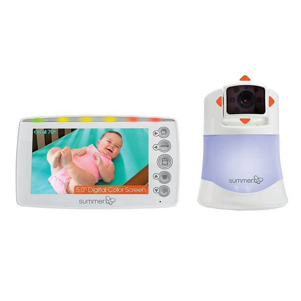 Summer Infant Panorama Digital Color Video Baby Monitor W Remote Control Camera Walmart Com Walmart Com