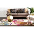 thumbnail image 4 of Unique Loom Estrella Paisley Floral Area Rug 8' x 11' Rectangle Beige/Pink, 4 of 5