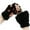 Black, variant on BJUTIR Cat'S Claw Gloves Plush Half-Finger Bear'S Paw Fingerless Gloves Cute Women Thick Halter Gloves Cartoon Warm Gloves Outdoor Accessories