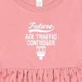thumbnail image 4 of Inktastic Future Air Traffic Controller Girls Baby Dress, 4 of 5