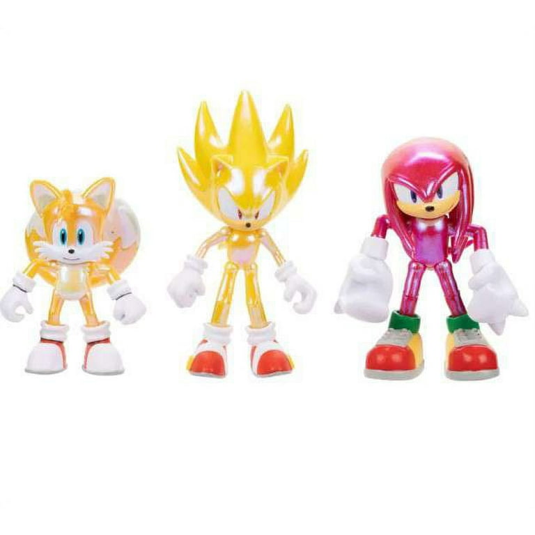 Sonic the Hedgehog Super Pack Shadow Silver 3” Action Figure Set