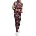 thumbnail image 5 of G-Style USA Men's Royal Floral Tiger Track Suit Set, Up to 5X, 5 of 6