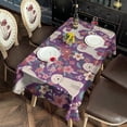 thumbnail image 2 of Goldendoodle Dog and Flower Floral Rectangle Tablecloth 60"x102",Waterproof Polyester Rectangle Table Cloth, Wipeable Spillproof Polyester Tablecloth for Dining, Camping, Indoor and Outdoor, 2 of 6