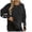 Black, variant on Floral Crewneck Sweaters Womens Fall Chunky Knit Pullover Tops Loose Fashion Long Sleeve Ladies Sweater Green, L