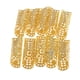 thumbnail image 1 of 10 Piezas de Tubos Ajustables de Metal con de Pelo Sunnimix Dreadlock Hair Beads Tubes, 1 of 8