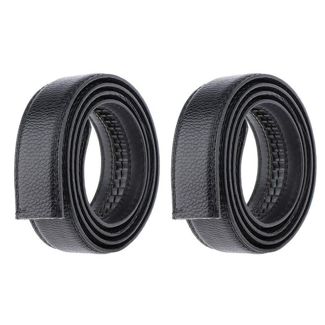 Paquete de 2 cinturones de cinturón de automáticos para hombre sin reemplazar el cinturón de hebilla