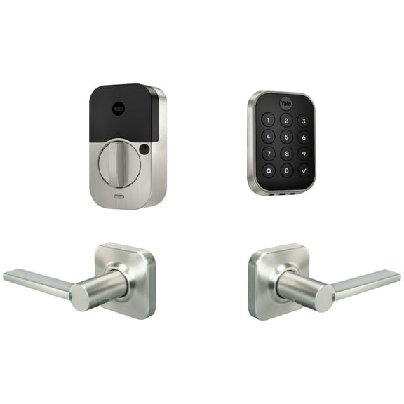 Yale B-Yrd430-Ble-Vl Assure 2 Electronic Keypad Keyless Entry Deadbolt And Valdosta Lever