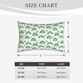 thumbnail image 4 of Naloa St. Patrick's Day rainbows Pillowcase, Cool Pillowcase, Lightweight, Breathable, Skin Friendly Pillowcase, Hidden Zipper (No pillow core)-14"x20", 4 of 6