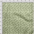 thumbnail image 4 of oneOone Cotton Cambric Light Green Fabric Asian Contemporary Paisley Dress Material Fabric Print Fabric By The Yard 56 Inch Wide, 4 of 4