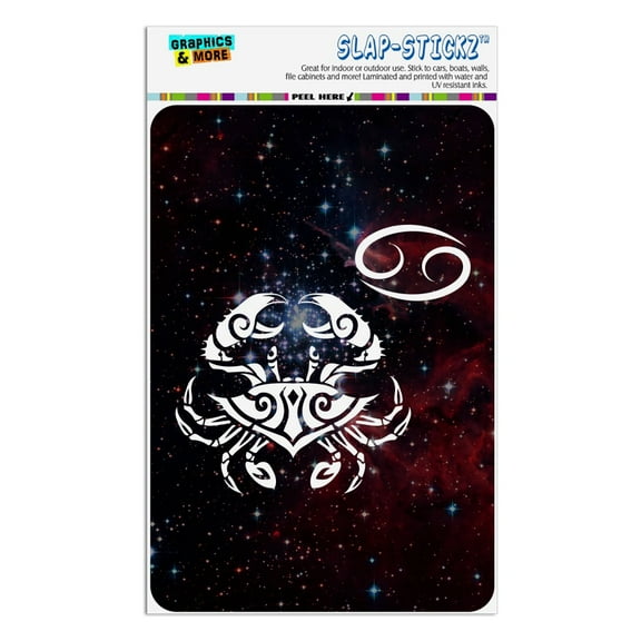 Cancer Crab Zodiac Sign Horoscope in Space Home Business Office Sign