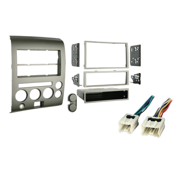 Fits Nissan Armada 2007 Metra Single or Double DIN Dash Kit with Harmony Radio Harness