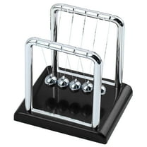 Newton Cradle Durable Steel Frame, Smooth Balance Balls for Psychological Demonstrations and Home Decor