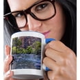 thumbnail image 2 of 3drose, Utah, Zion Np, Virgin River., 15oz Two-tone Blue Mug, 2 of 6