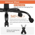 thumbnail image 7 of BestOffice Big & Tall Pu Leather Ergonomic High Back Executive Office Chair Black, 7 of 7