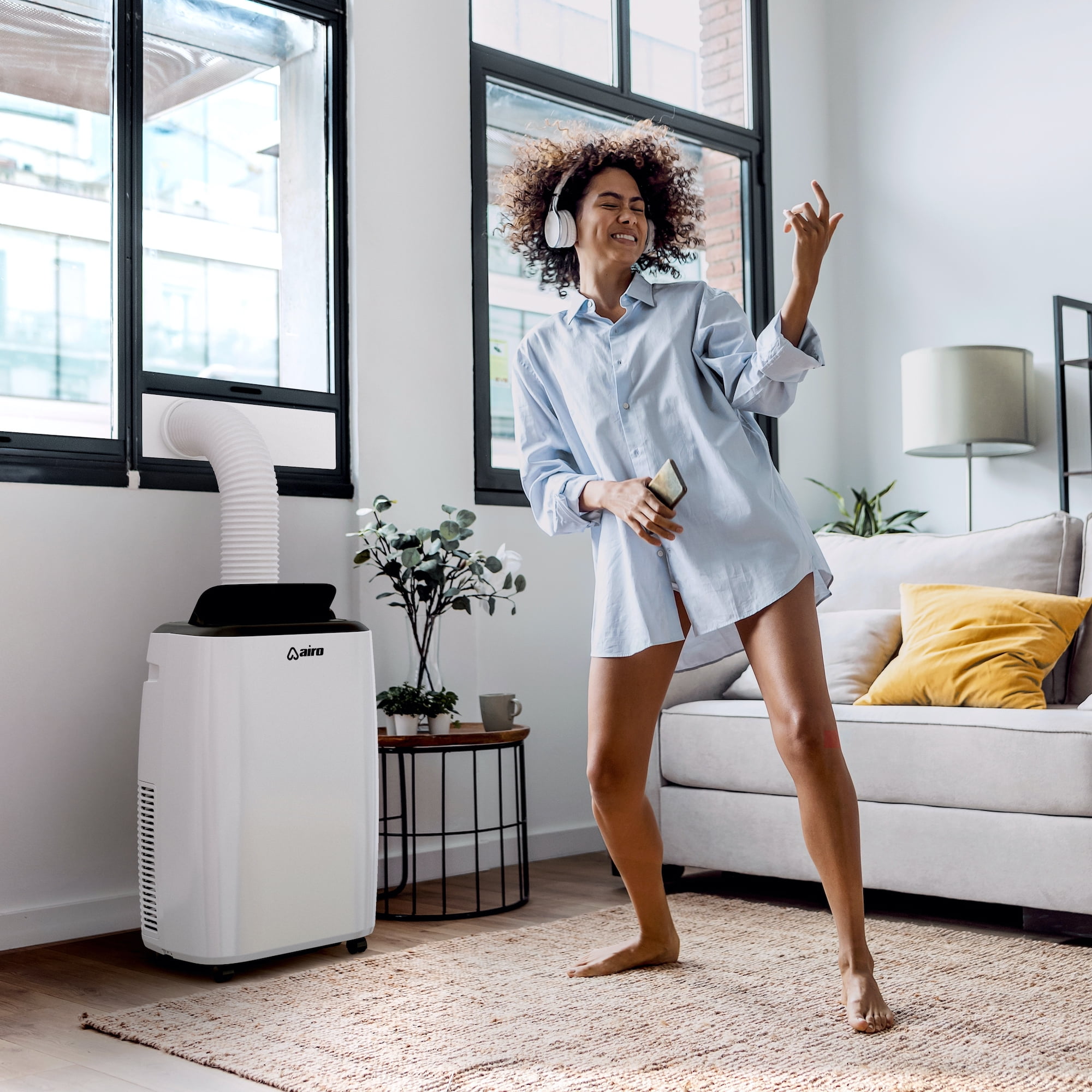 Airo Comfort Portable Air Conditioner 8000 BTU, AC Unit Floor Standing