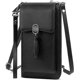 thumbnail image 1 of Bolso bandolera para teléfono móvil, bolso bandolera para mujer, bolso bandolera para teléfono móvil, protección RFID, bolso pequeño, 1 of 4