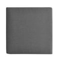 thumbnail image 4 of Tahoe Outdoor Patio Powder-Coated Aluminum Ottoman in Gray Charcoal, 4 of 8