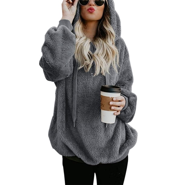 Cedar Wind Bloom Women's Sherpa Hoodie main image 0