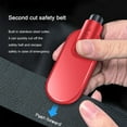 thumbnail image 3 of TIMIFIS Window Breaker Mini Car Safety Hammer Safety Belt Cutter One Second Window Breaking Rescue Escape Tool Land And Underwater Glass Crusher ummer, 3 of 6