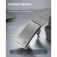thumbnail image 4 of Fairwin Ratchet Belts for Men, 1.25-Inch Nylon Automatic Buckle Belt, No Holes Invisible Belt, 4 of 7
